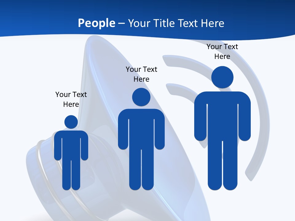 Isolated Alarm Communication PowerPoint Template