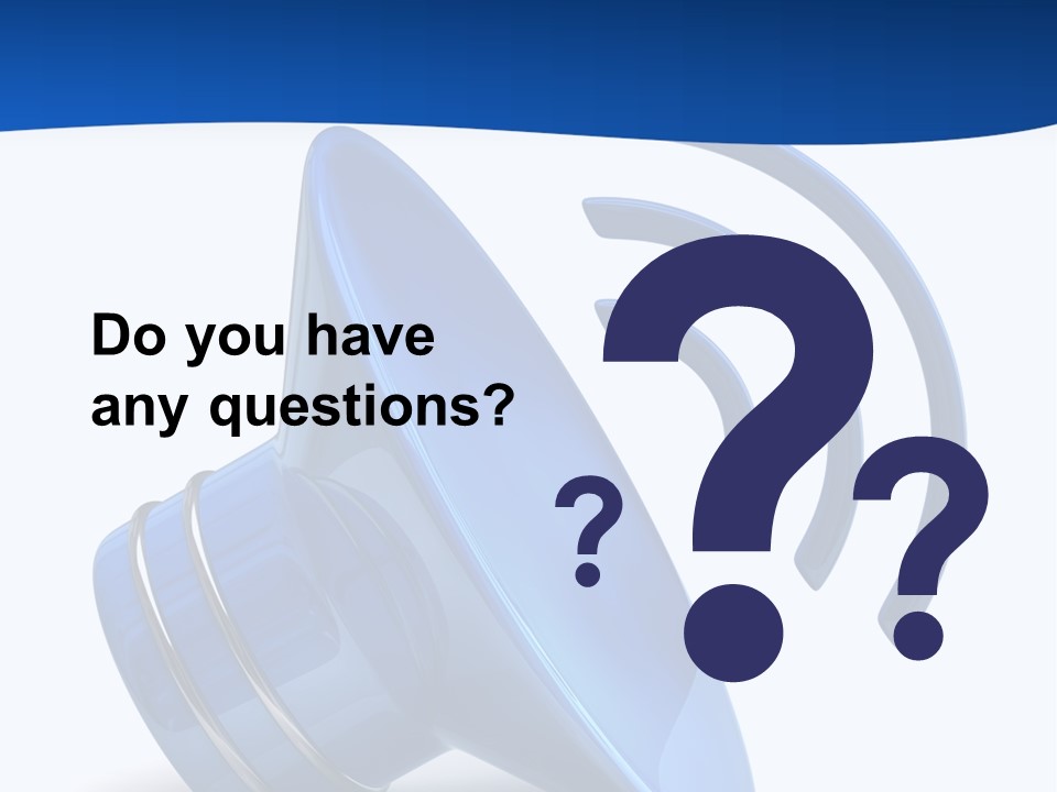 Isolated Alarm Communication PowerPoint Template