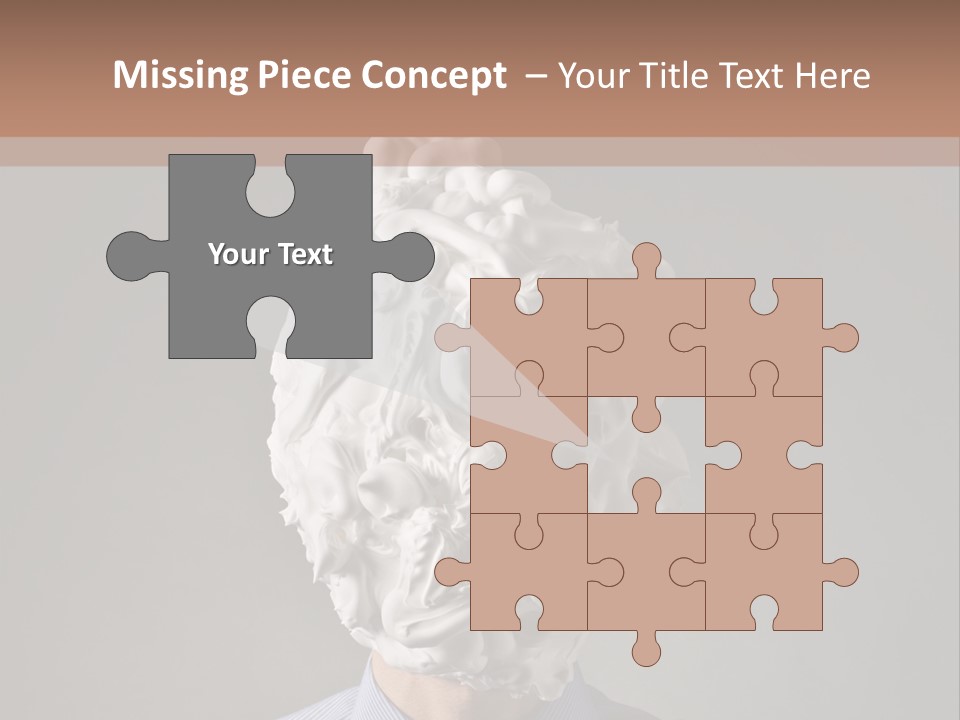 Male One Shave PowerPoint Template