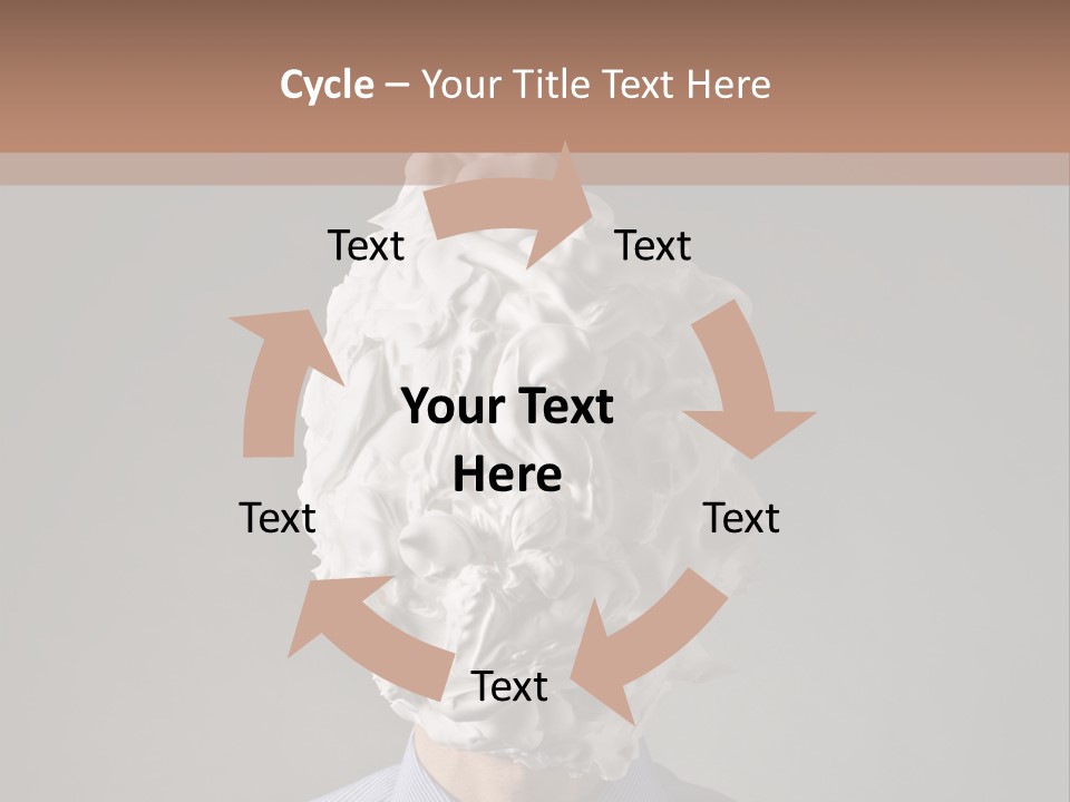 Male One Shave PowerPoint Template