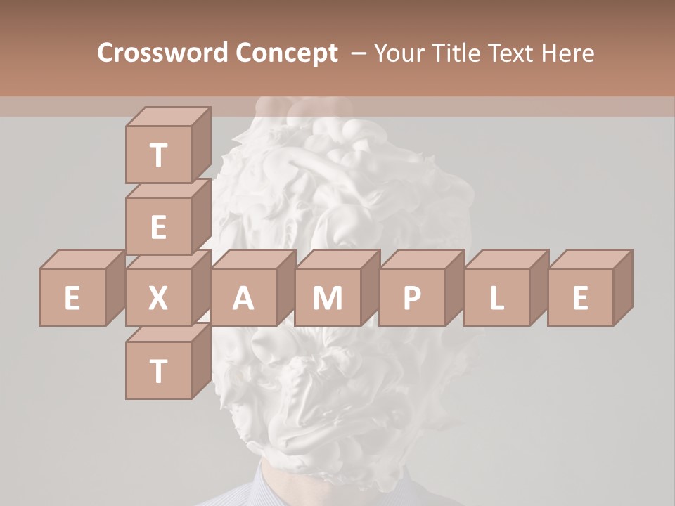 Male One Shave PowerPoint Template