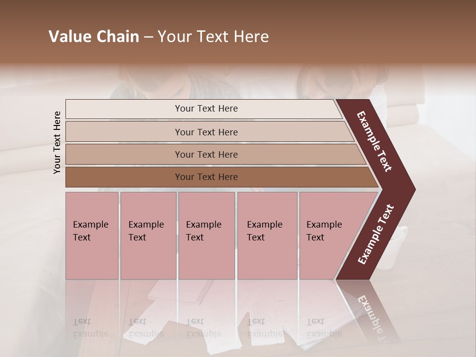 Beautiful Valentines Woman PowerPoint Template