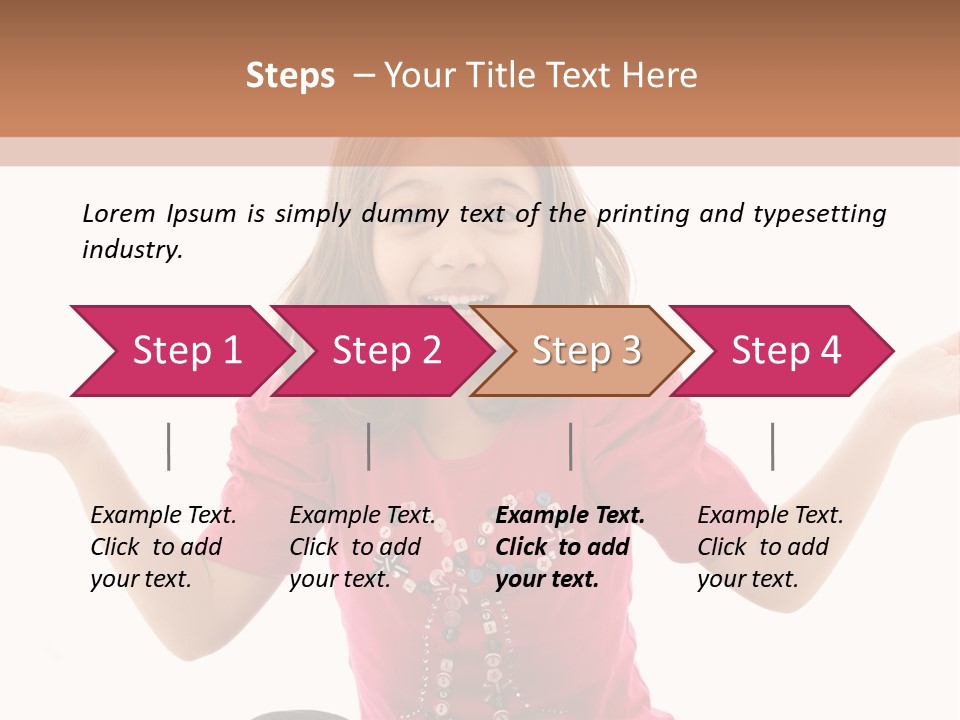 Beauty Smile Education PowerPoint Template
