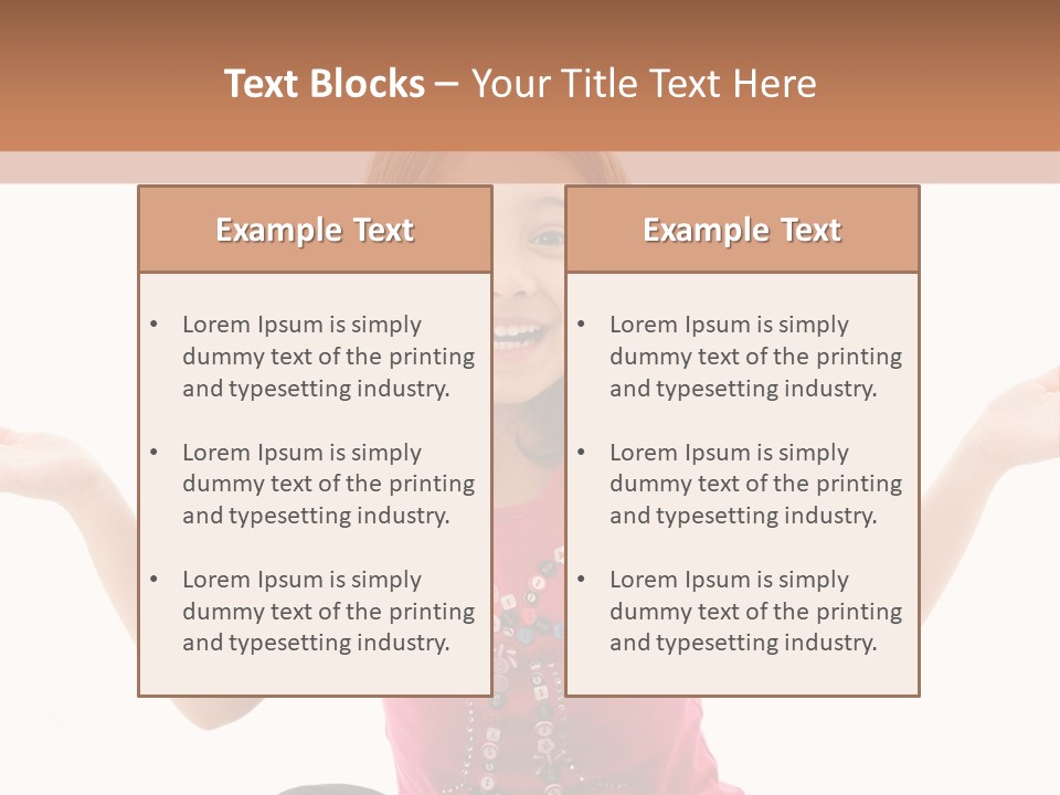 Beauty Smile Education PowerPoint Template