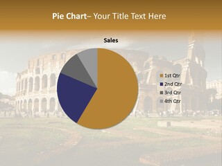 Italy Flavian Monument PowerPoint Template