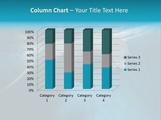 Underwater Fjord Berg PowerPoint Template