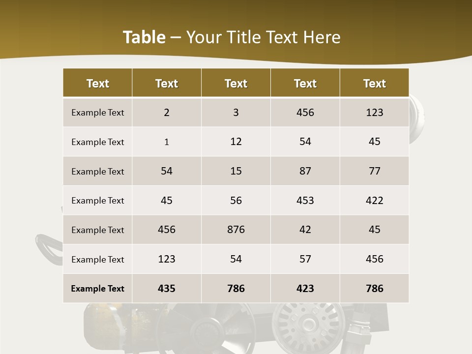 Chin Left Natural PowerPoint Template