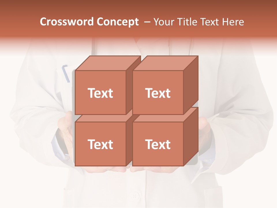 Empty Equipment Touch PowerPoint Template