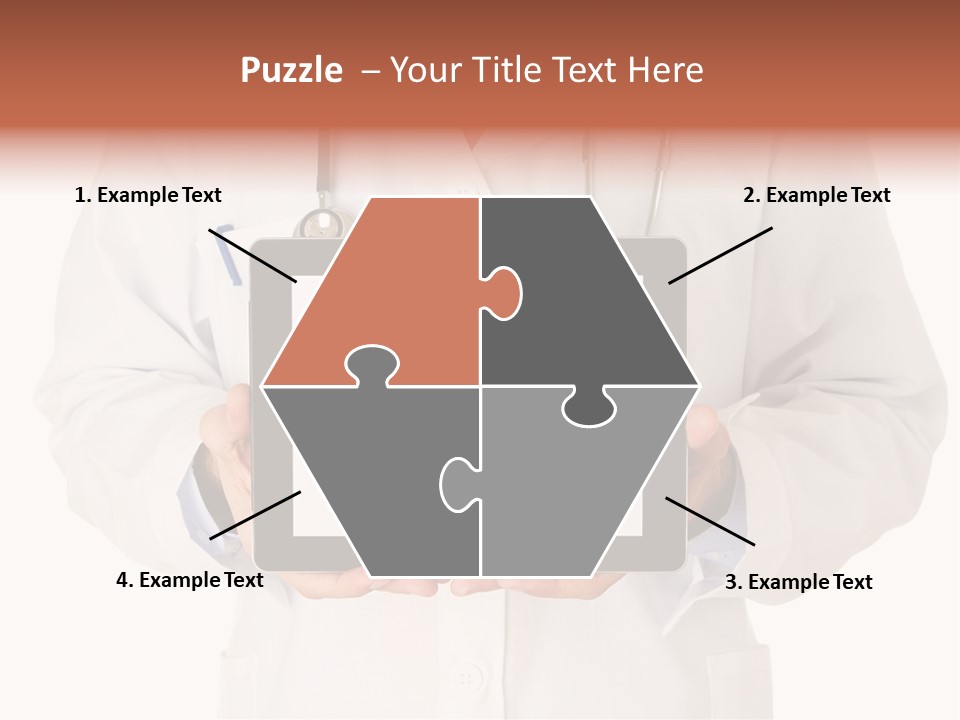 Empty Equipment Touch PowerPoint Template