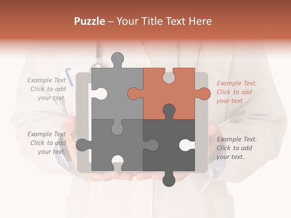 Empty Equipment Touch PowerPoint Template