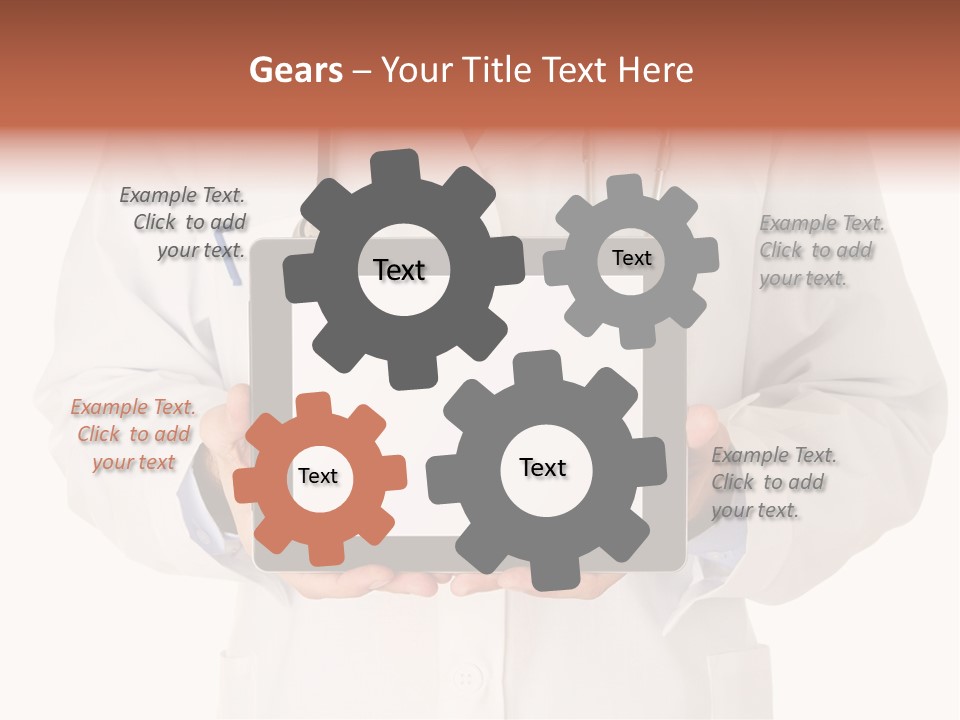 Empty Equipment Touch PowerPoint Template