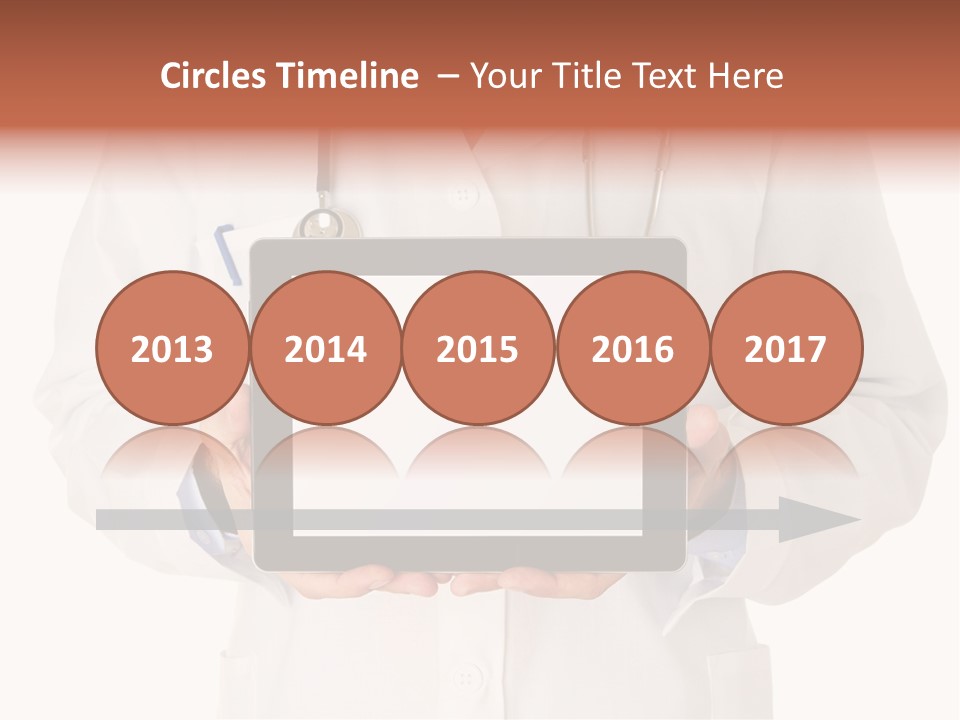 Empty Equipment Touch PowerPoint Template