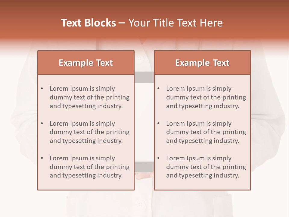 Empty Equipment Touch PowerPoint Template