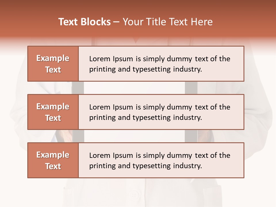 Empty Equipment Touch PowerPoint Template