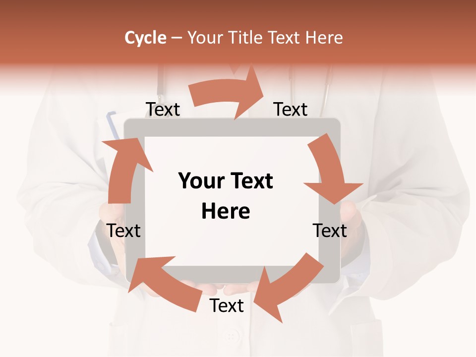 Empty Equipment Touch PowerPoint Template