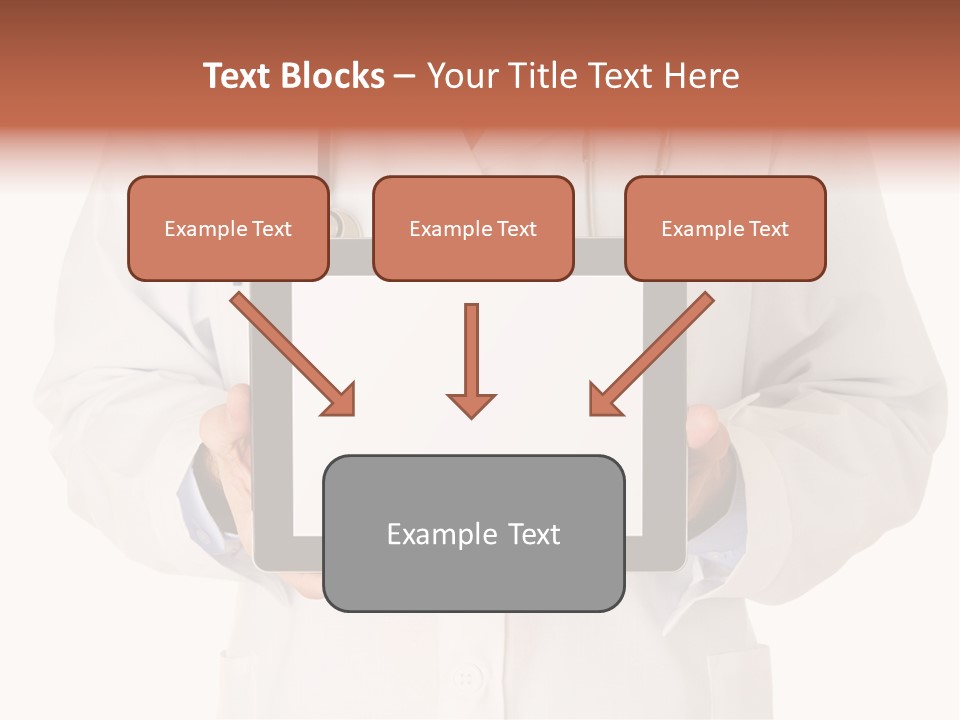Empty Equipment Touch PowerPoint Template