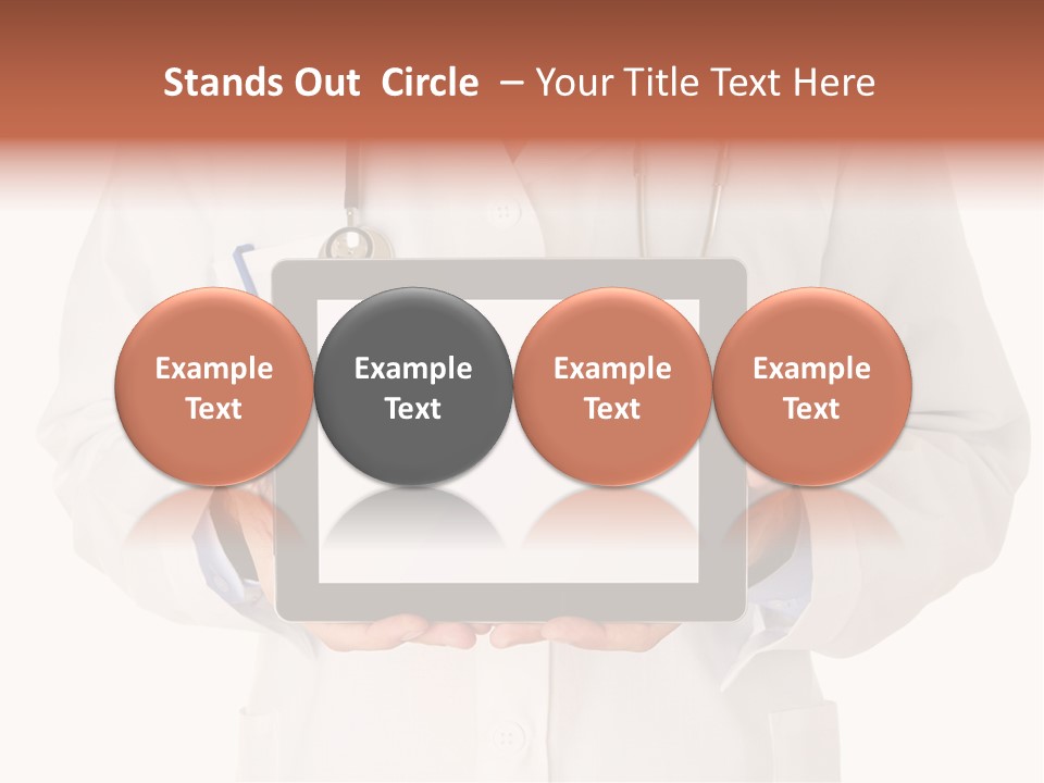 Empty Equipment Touch PowerPoint Template