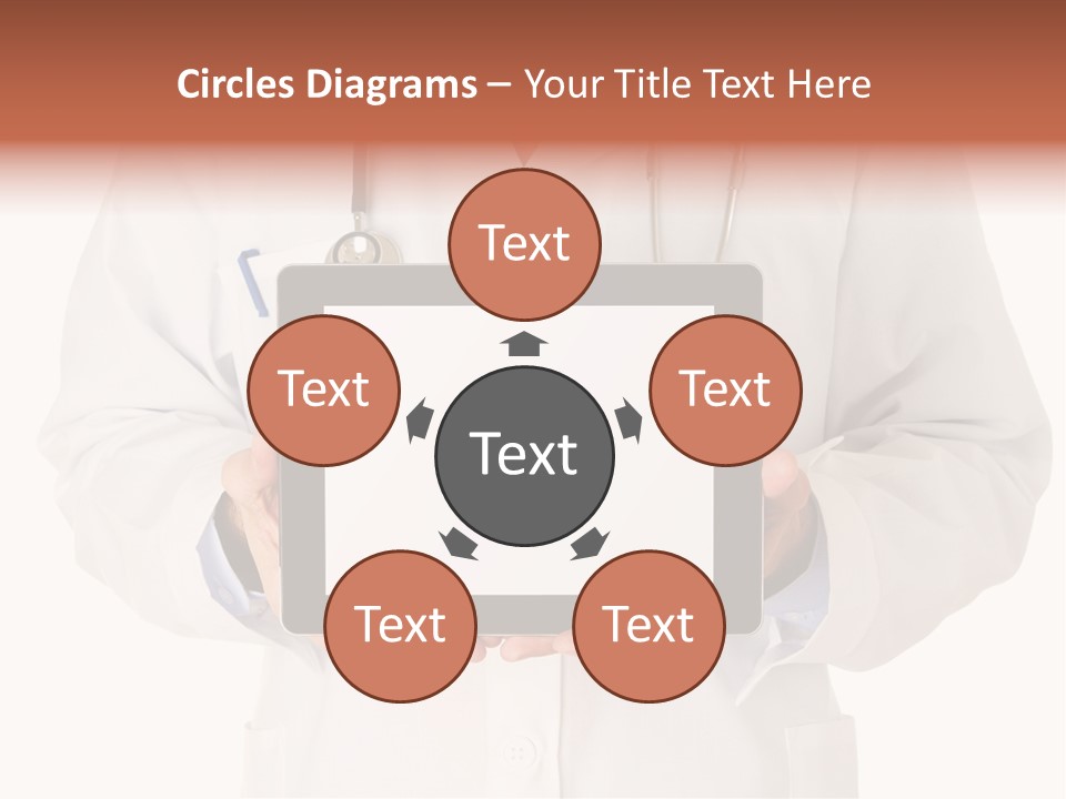 Empty Equipment Touch PowerPoint Template