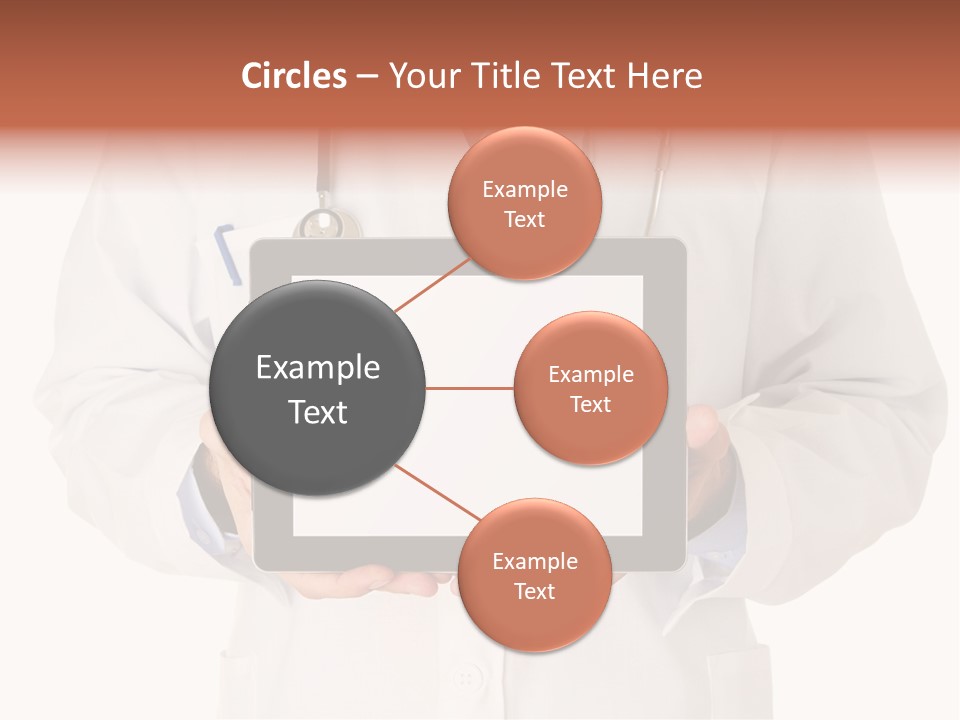 Empty Equipment Touch PowerPoint Template