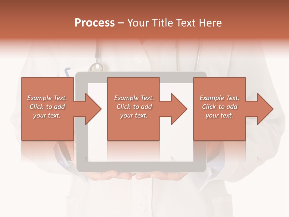 Empty Equipment Touch PowerPoint Template