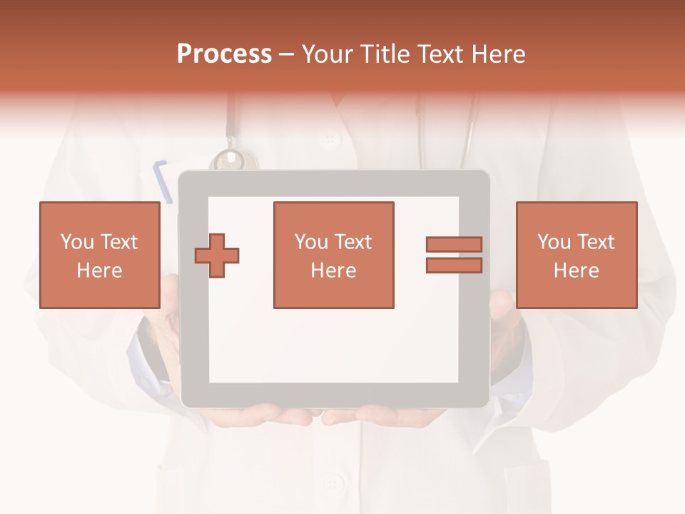 Empty Equipment Touch PowerPoint Template