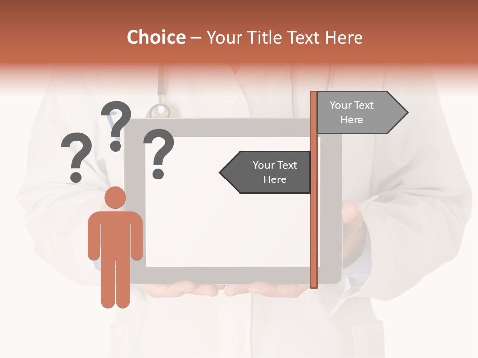 Empty Equipment Touch PowerPoint Template