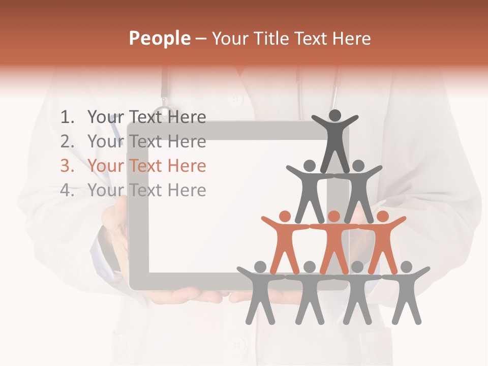 Empty Equipment Touch PowerPoint Template