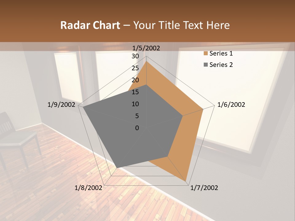 Interior Wooden Photo PowerPoint Template