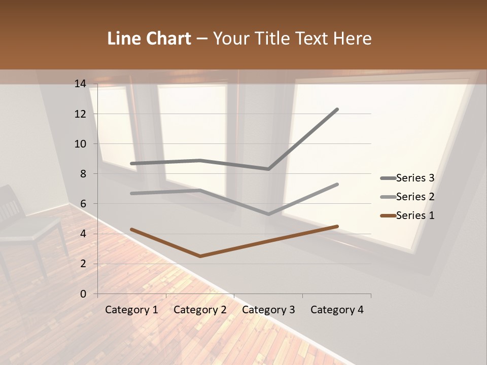 Interior Wooden Photo PowerPoint Template