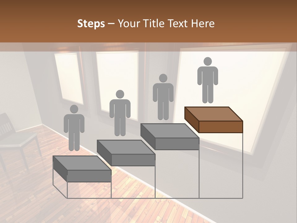 Interior Wooden Photo PowerPoint Template