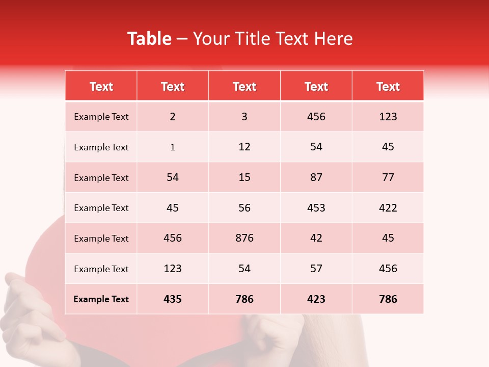 Beautiful Valentines Woman PowerPoint Template