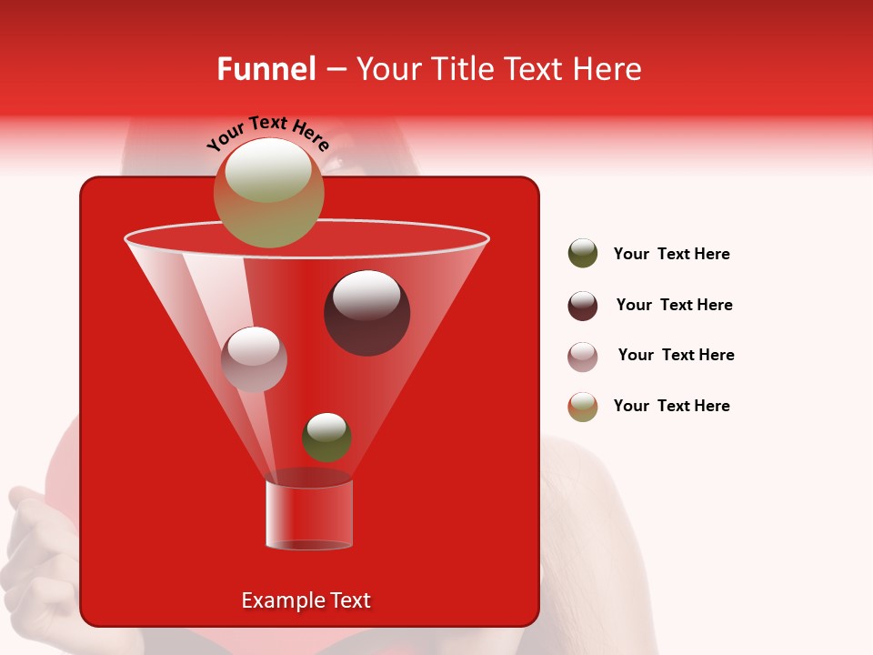 Beautiful Valentines Woman PowerPoint Template