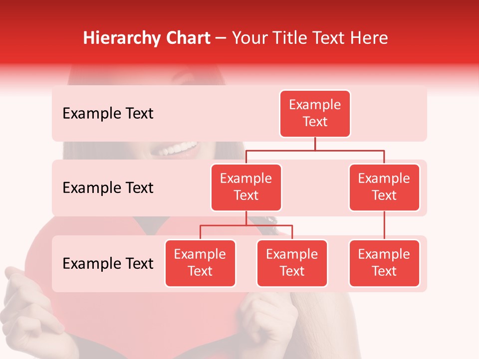 Beautiful Valentines Woman PowerPoint Template