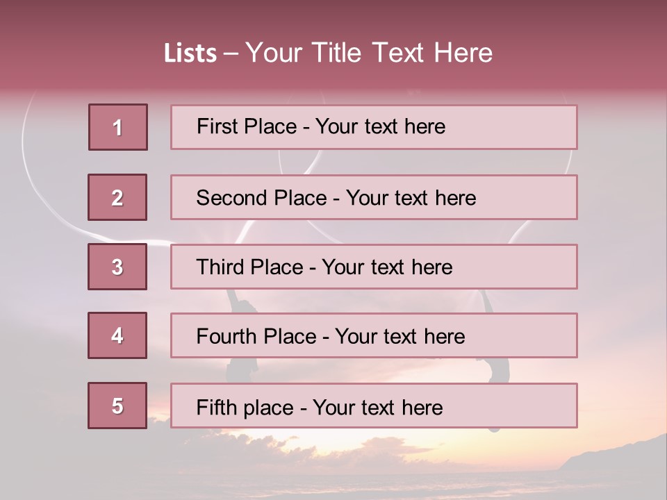 Sunrise Air Nature PowerPoint Template