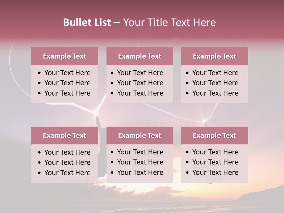 Sunrise Air Nature PowerPoint Template