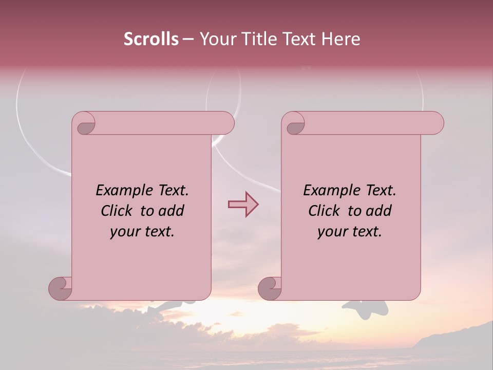 Sunrise Air Nature PowerPoint Template