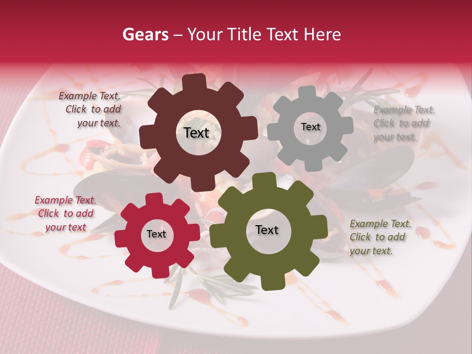 Parsley Cooking Meal PowerPoint Template