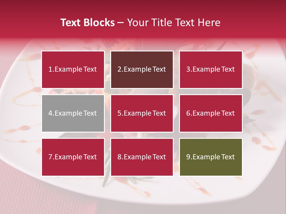 Parsley Cooking Meal PowerPoint Template