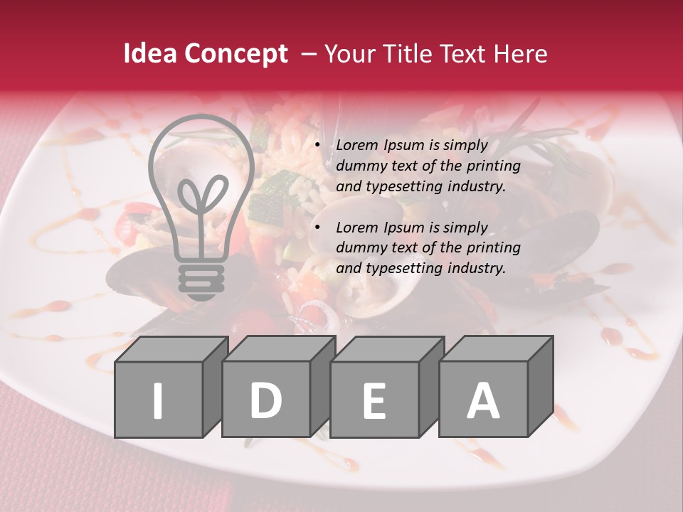 Parsley Cooking Meal PowerPoint Template