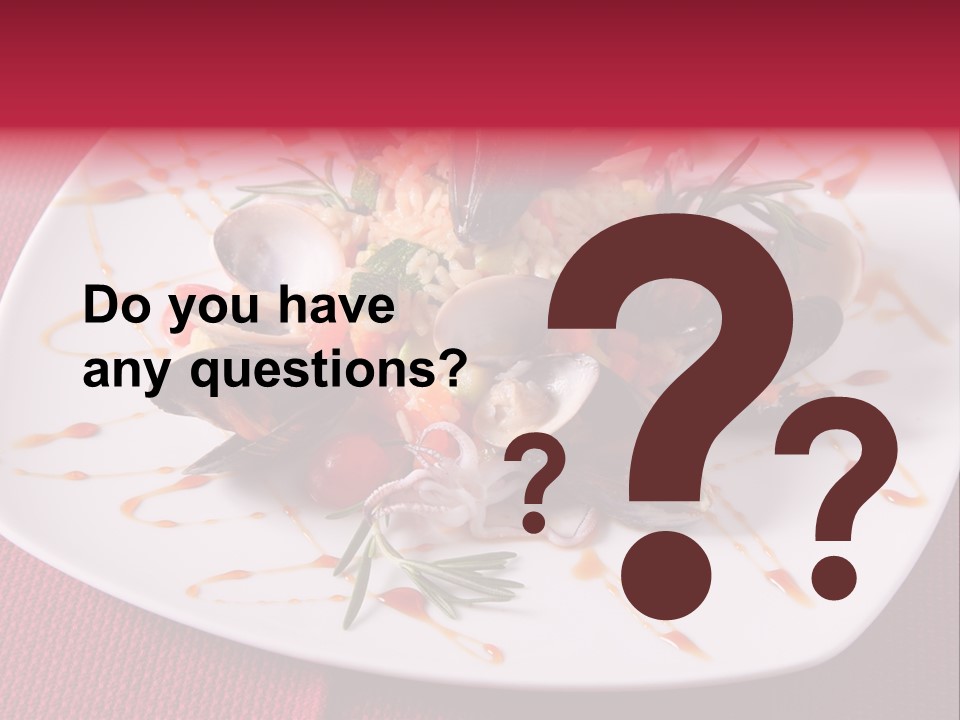 Parsley Cooking Meal PowerPoint Template