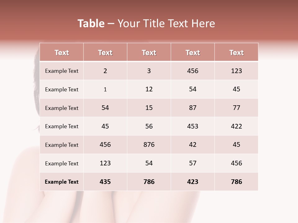 Chin Left Natural PowerPoint Template
