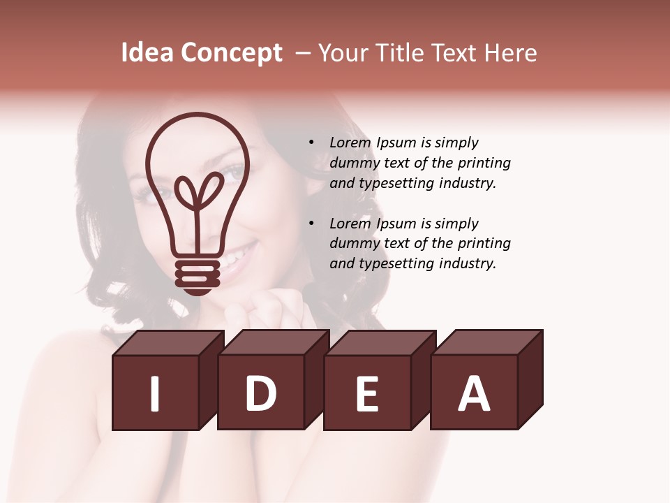 Chin Left Natural PowerPoint Template