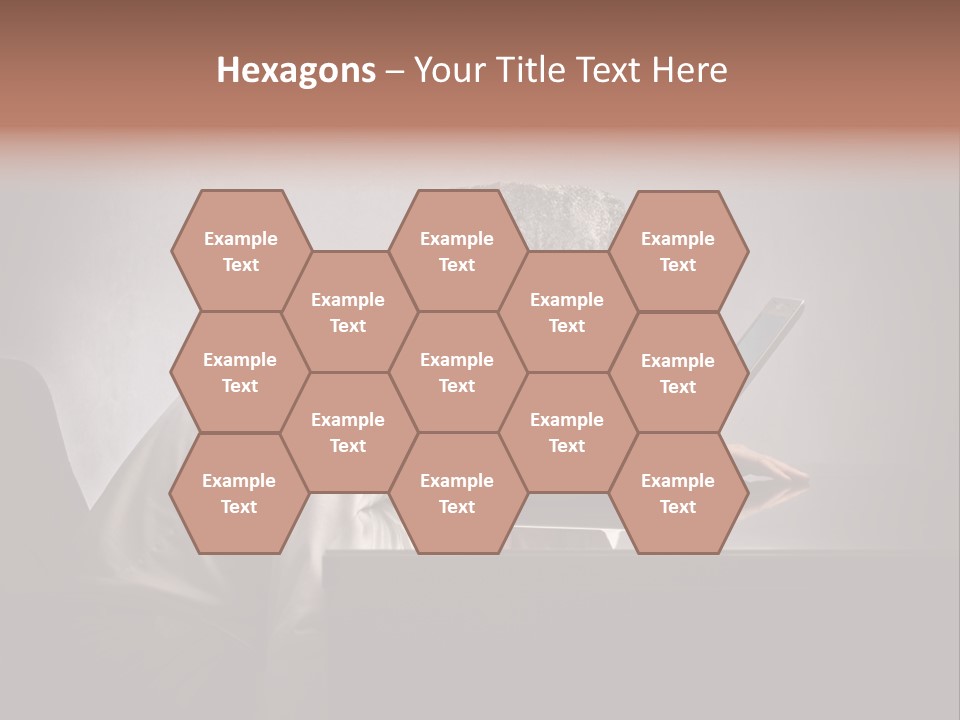 Laptop Weighted Office PowerPoint Template