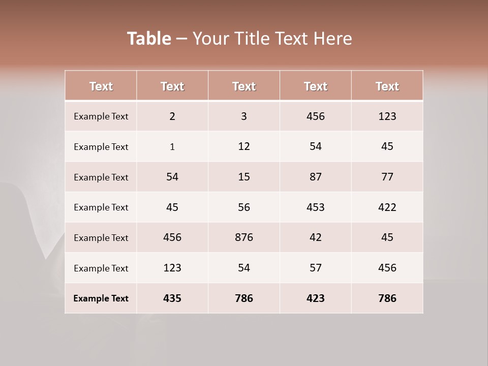 Laptop Weighted Office PowerPoint Template