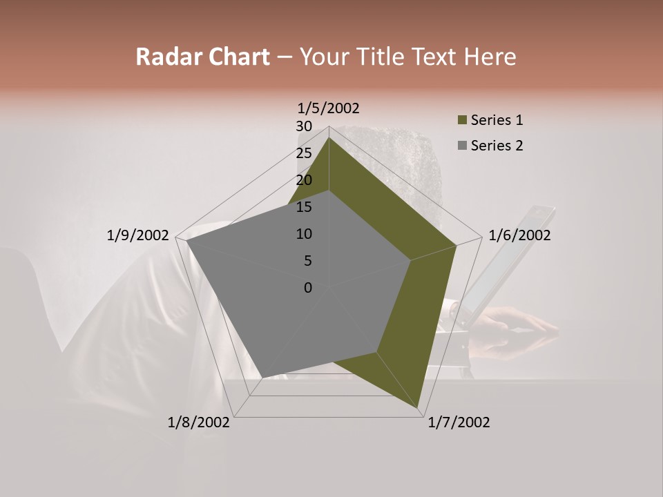 Laptop Weighted Office PowerPoint Template