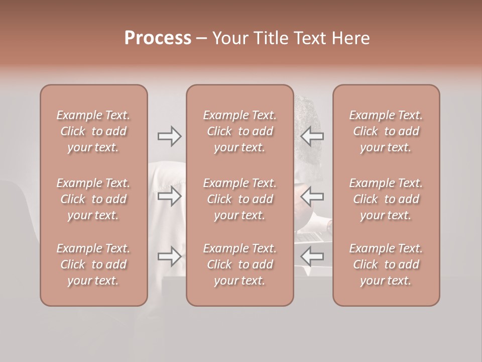 Laptop Weighted Office PowerPoint Template