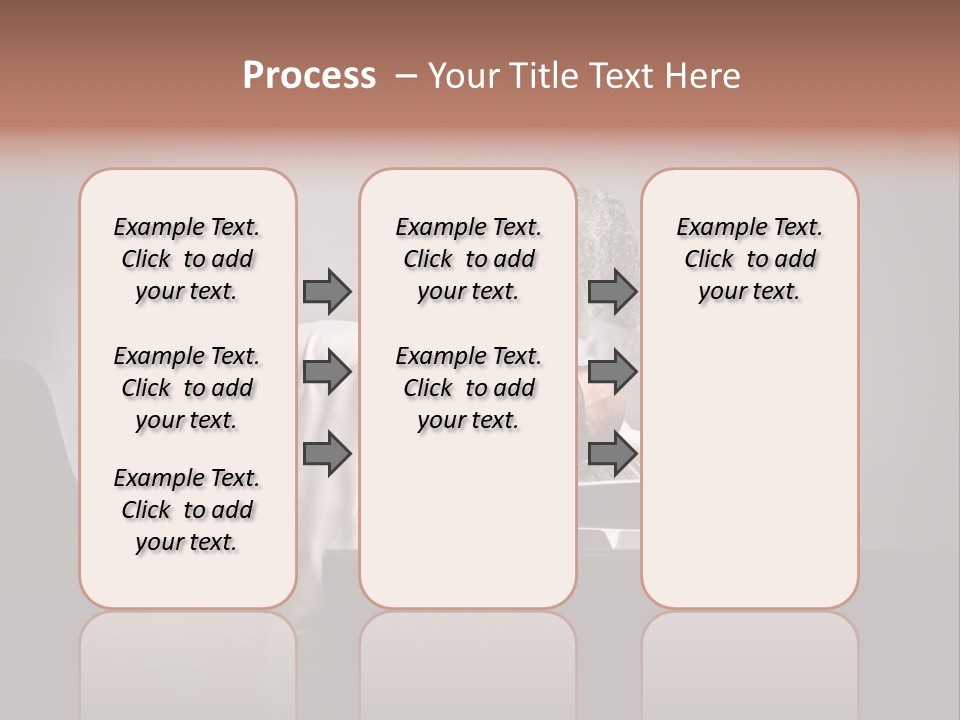 Laptop Weighted Office PowerPoint Template