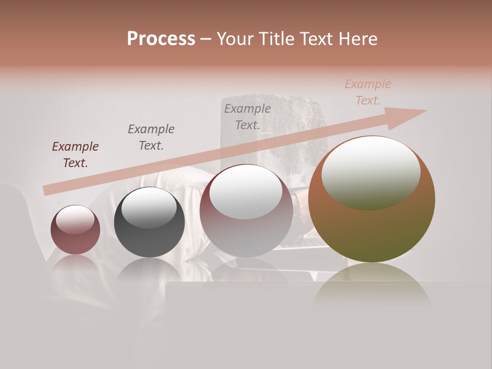 Laptop Weighted Office PowerPoint Template