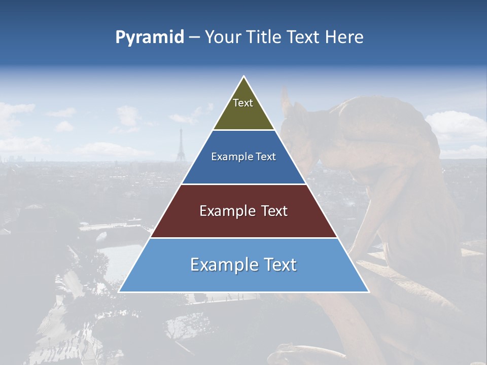 City Gargoyle Dame PowerPoint Template