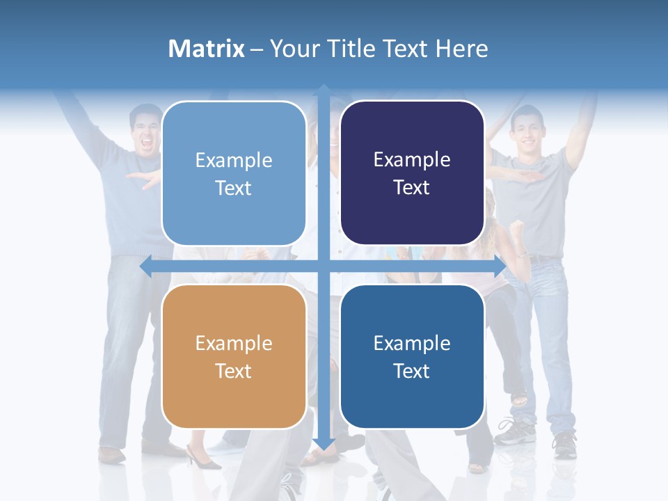 Success Smiling Man PowerPoint Template